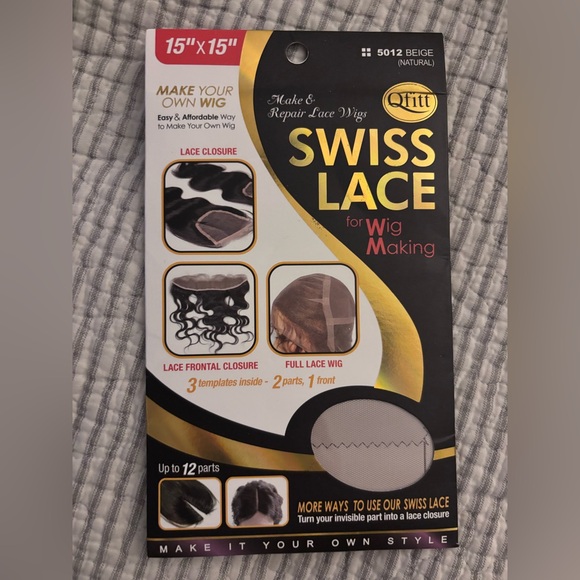Qfitt Other - Swiss Lace for Wig Making - Beige